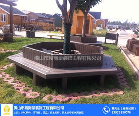 易商量裝飾工程 圖鑒花都仿木欄桿與園林景觀設計的完美融合